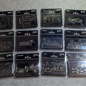 Heidi Swapp Black Acrylic Word Stamps Set